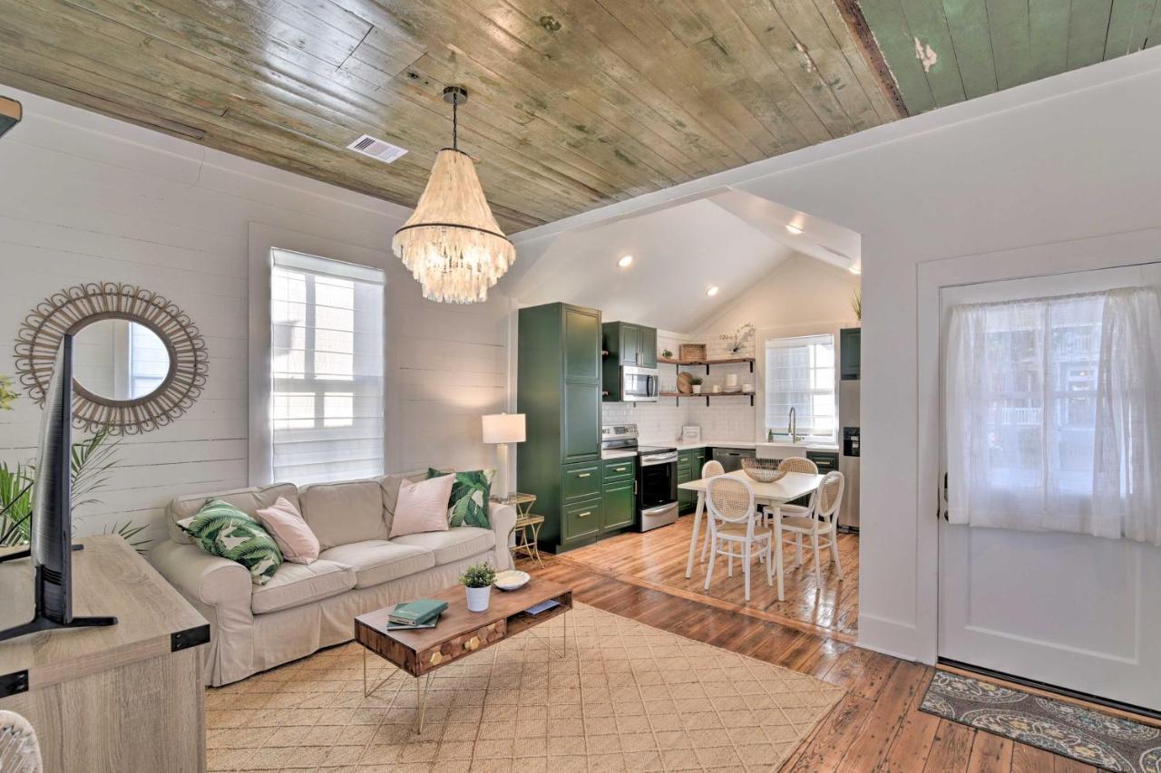 Bright Galveston Cottage Close To Beach And Strand Buitenkant foto